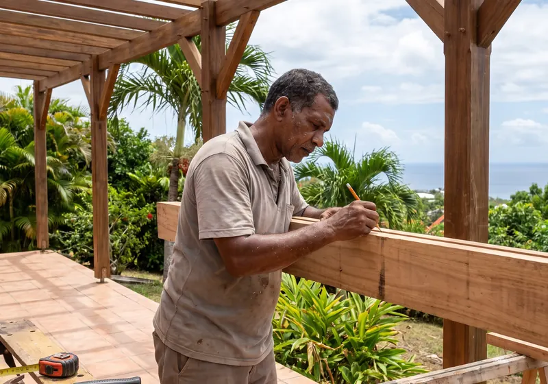 Terrasse en Guadeloupe
