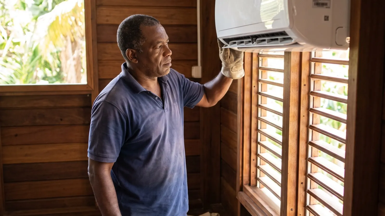 Climaticien à Cayenne (photo d'illustration)