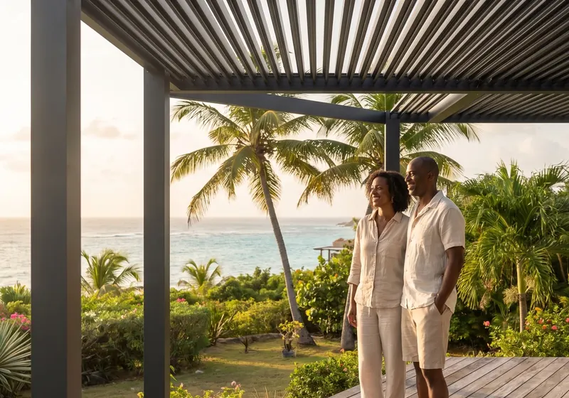 Pergola en Guadeloupe