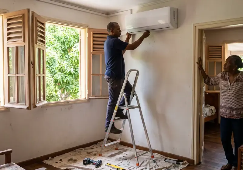 Clim posée : pourquoi les devis varient en Guadeloupe et en Martinique