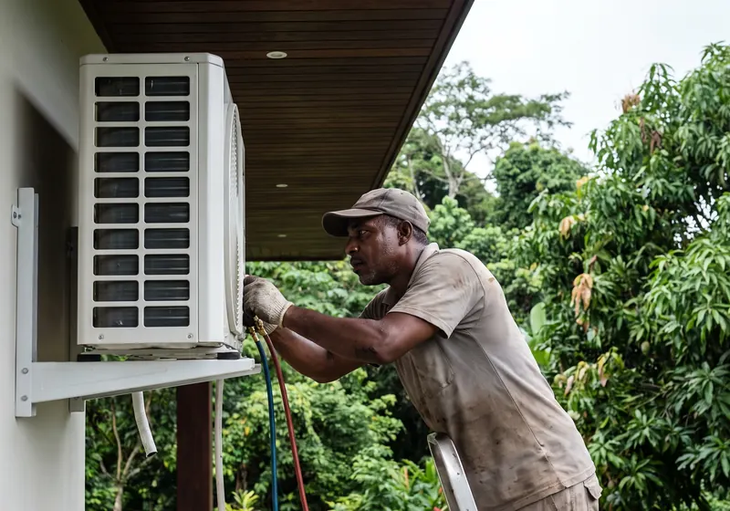 Pose de climatiseur en Guyane