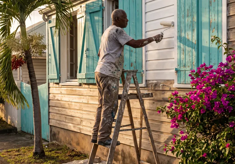 Peintres autour de Cayenne (photo d'illustration)