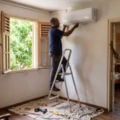 Pose de climatiseur