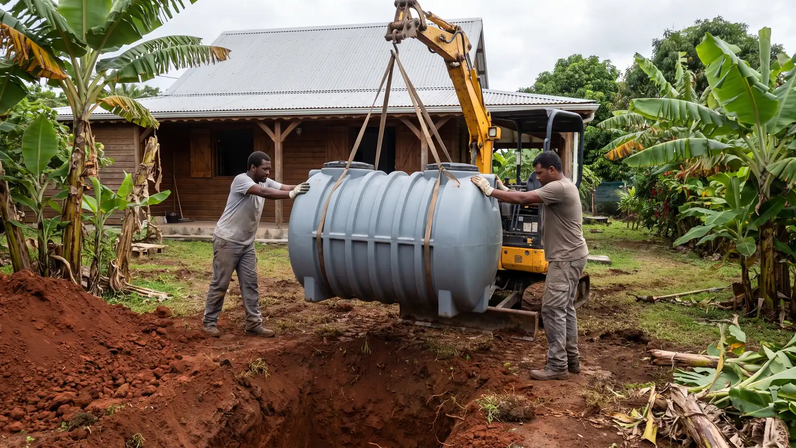 Spécialiste de l'assainissement aux Abymes (photo d'illustration)
